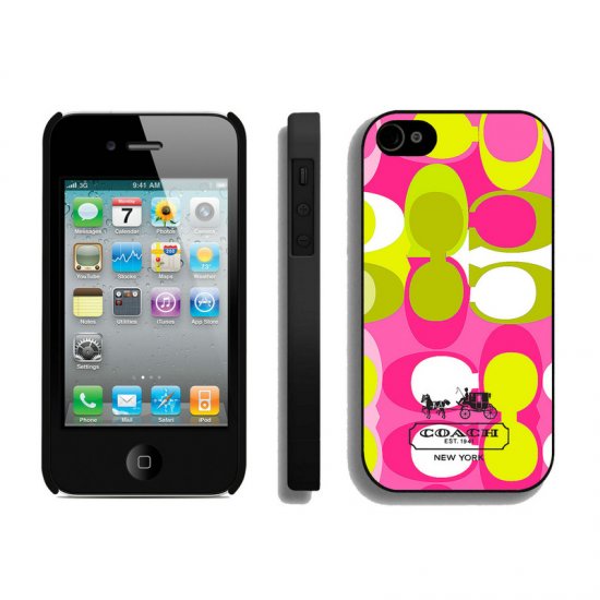 Coach In Signature Multicolor iPhone 4 4S Cases AIO - Click Image to Close